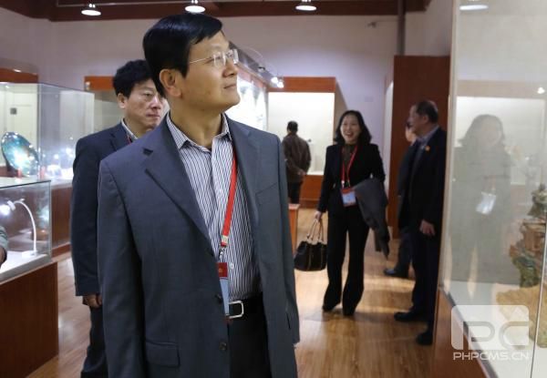 专家组成员、四川文化艺术学院校长李望国教授视察我校艺术中心实验室.JPG